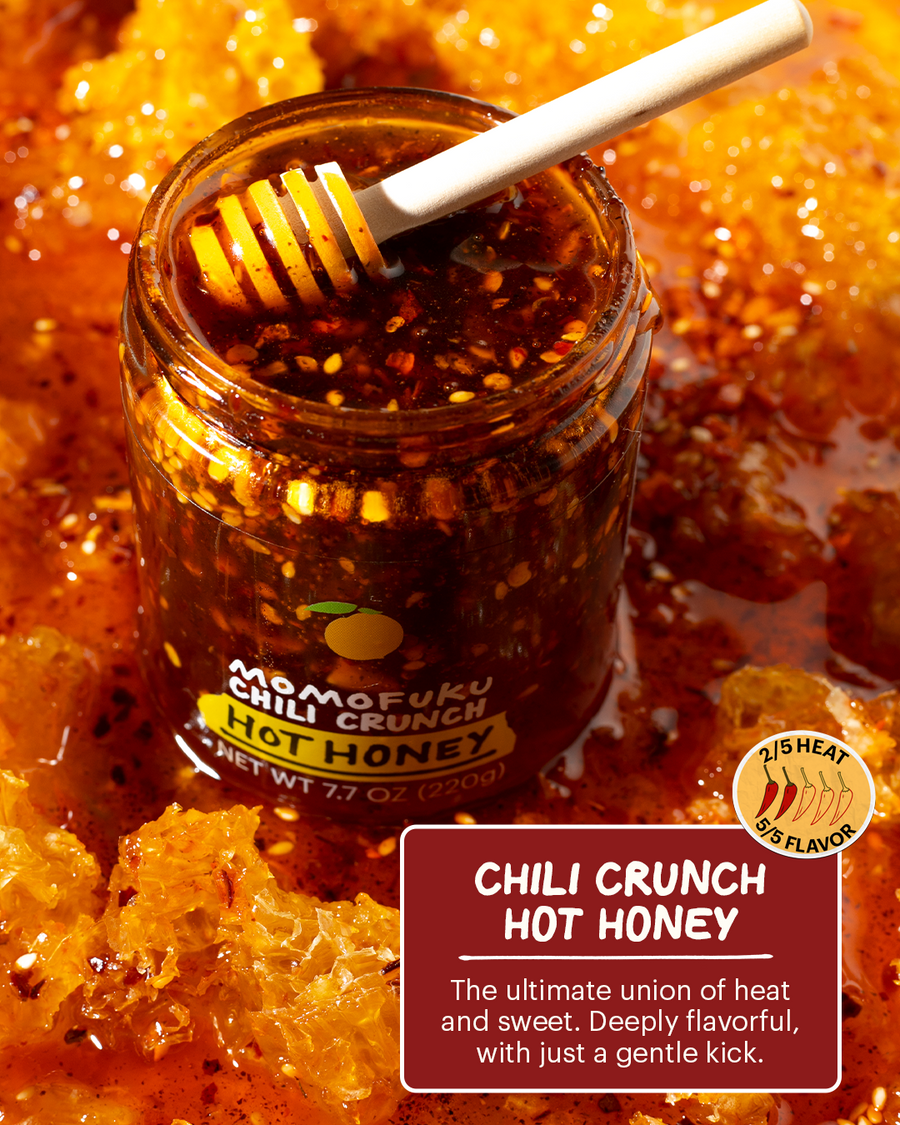 Chili Crunch Hot Honey F0